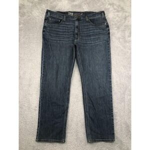 True Nation Jeans Mens 44x31 (Tag 44x32) Blue Athletic Fit Denim